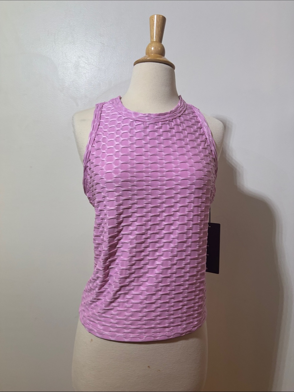 Zobha Lilac Textured Sleeveless Millie Tank‎ Top